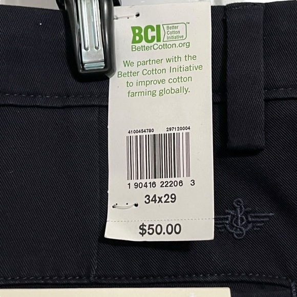 NWT Dockers Easy Khaki Straight Fit Comfort Waist Wrinkle Resistant Size 34 / 29 - Picture 5 of 14